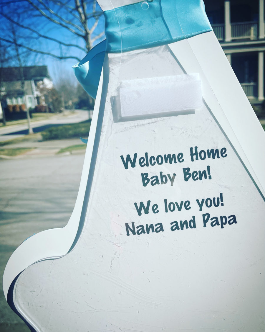 Gallery Birth Announcement Yard Signs in Louisville, Kentucky